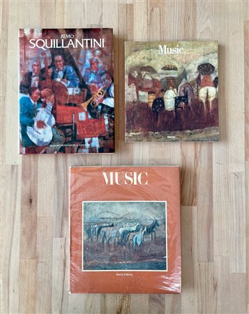 ZORAN MUSIC E REMO SQUILLANTINI - Lotto unico di 3 cataloghi