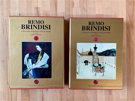 REMO BRINDISI - Lotto unico di 2 cataloghi generali
