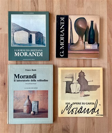GIORGIO MORANDI - Lotto unico di 4 cataloghi