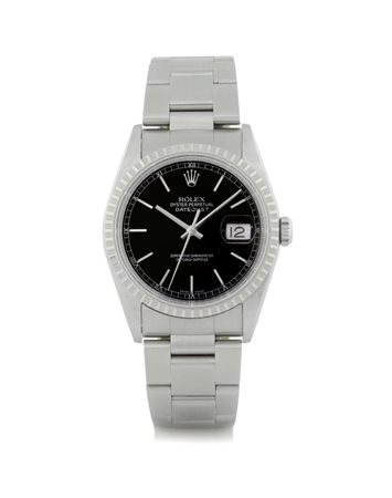 ROLEX REF. 16220ROLEX OYSTER PERPETUAL DATE JUST REF. 16220 DEL 2004. Cassa...