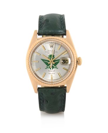 ROLEX REF. 1601ROLEX OYSTER PERPETUAL DATE JUST REF. 1601 PERSONALIZZATO PER...