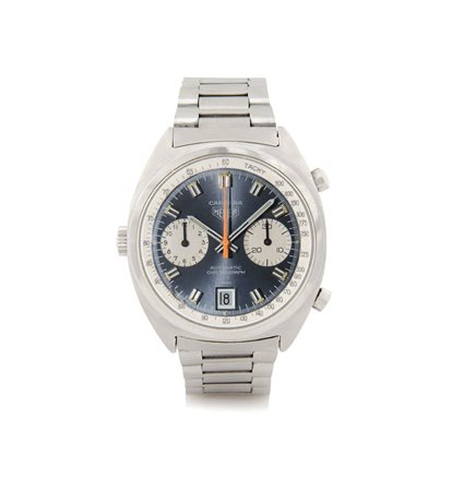 HEUERHEUER CARRERA AUTOMATIC CHRONOGRAPH ANNI '60. Cassa in acciaio con...