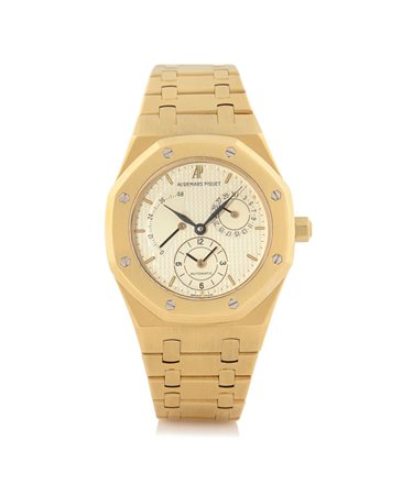 AUDEMARS PIGUETAUDEMARS PIGUET ROYAL OAK DUAL TIME N. 005 ANNI '90.Cassa...