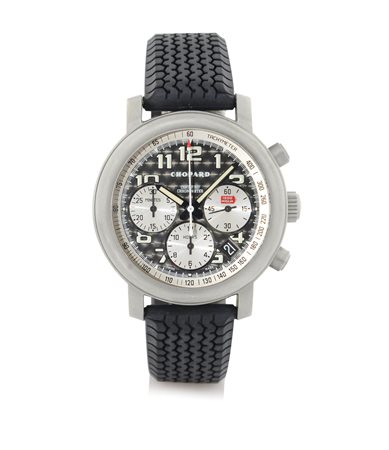 CHOPARDCHOPARD MILLE MIGLIA CRONOGRAFO SERIE ATTUALE.Cassa in titanio con...