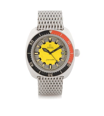 OMEGAOMEGA AUTOMATIC SEAMASTER 200 "BANANA" ANNI '70. Cassa tonneau in...