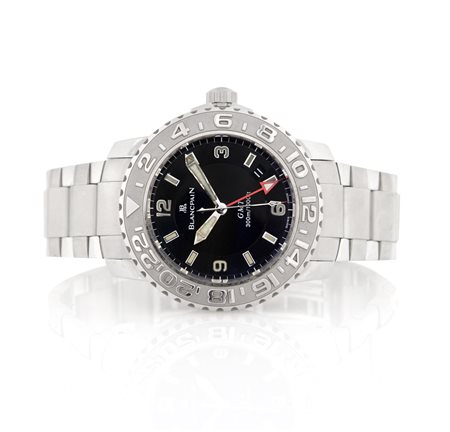 BLANCPAINBLANCPAIN GMT 300M/1000FT N. 205 SERIE ATTUALE. Cassa in acciaio con...