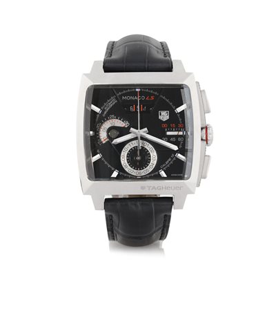 HEUERTAG HEUER MONACO LINEAR SISTEM CRONOGRAFO SERIE ATTUALE.Cassa n. EWR8519...