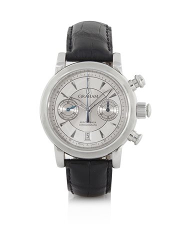 GRAHAMGRAHAM CHRONOGRAPH AEROFLYBACK N. 256 SERIE ATTUALE. Cassa massiccia in...