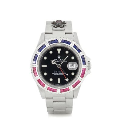 ROLEX REF. 16700ROLEX OYSTER PERPETUAL DATE GMT-MASTER REF. 16700 DEL...