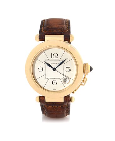 CARTIERCARTIER PARIS PASHA ANNI '80. Cassa n. 820901 oro giallo 18 kt con...