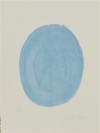 FONTANA LUCIO (1899 - 1968) - NUDO AZZURRO, 1967.