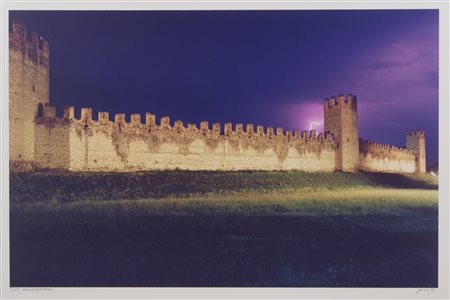 GHIRRI LUIGI (1943 - 1992) - IL PROFILO DELLE NUVOLE - MONTAGNANA, 1989.