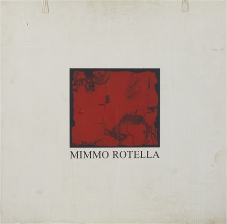 ROTELLA MIMMO (1918 - 2006) - AL METROPOLITAN, 1980.