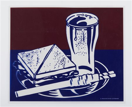 LICHTENSTEIN ROY (1923 - 1997) - (AFTER) SANDWICH & SODA, 1999.