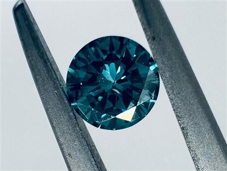 DIAMANTE 0,23 CT FANCY BLU INTENSO* - SI1 - AI30701-2