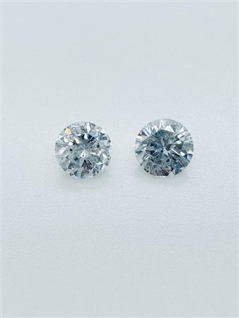 2 DIAMANTI ESALTATA* 1,45 CT H-I - CLARITY SI3-I1 - C30909-3