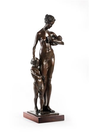 WOLFGANG ALEXANDER KOSSUTH<BR>Pfronten 1947-2009 Milano<BR>"Madre con bambini"