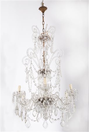 Baccarat crystal chandelier