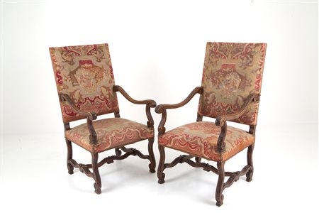 Pair of armchairs