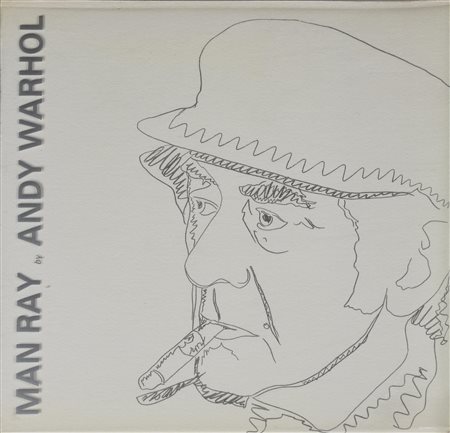 MAN RAY BY ANDY WARHOL catalogo della mostra ottobre 1974 Milano, cm 22x22