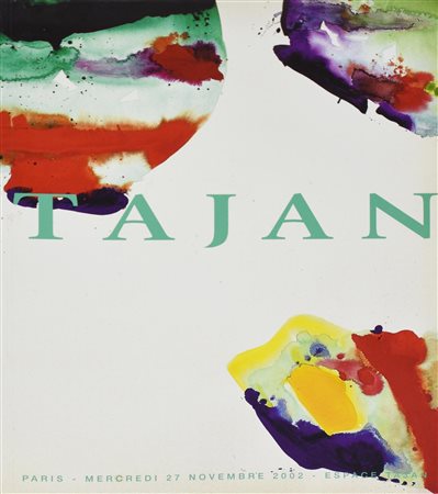 TAJAN catalogo della galleria d'arte Tajan del novembre 2002 Parigi, cm 27x21...