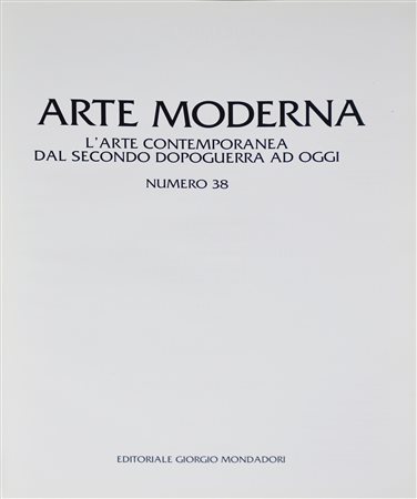 CATALOGO DELL'ARTE MODERNA ITALIANA n.38, cm 29x22 Editoriale Giorgio...