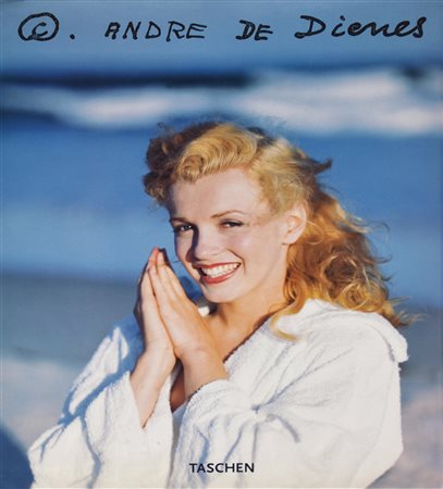 ANDRE' DE DIENES MARILYN volume in inglese,cm 30,5x25 Taschen Editore, Koln,...