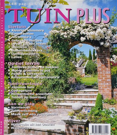 TUIN PLUS rivista tedesca su piante e fiori del 2003, cm 30x23