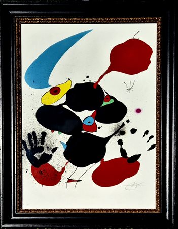 Joan Miró (Barcellona 1893 - Palma di Maiorca 1983) Godalla, 1976