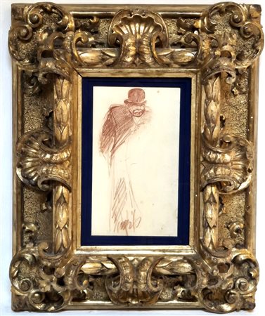 Lorenzo Viani (Viareggio, 1882 - Lido di Ostia, 1936). Figura, 1930 circa.