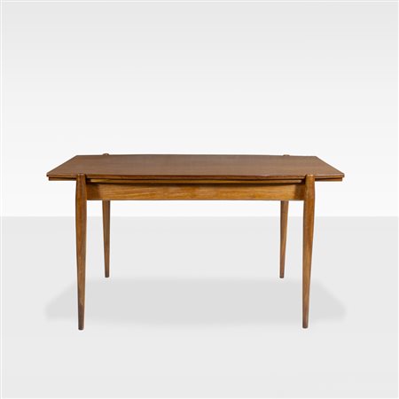 Gio Ponti, prod. Fratelli Reguitti Italia, 1958 circa Chiuso 77x144x77 cm. - Aperto 77x217x77 cm.