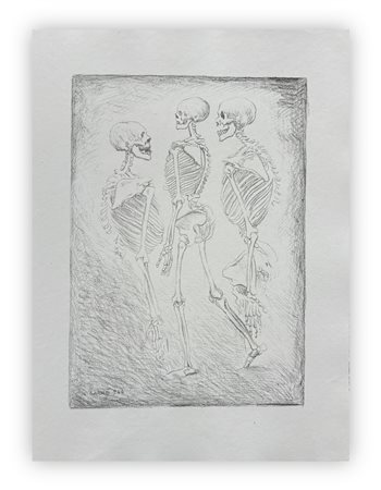 CARLO CARRÀ (1881-1996) - Gli scheletri