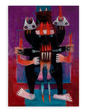 MELITON RIVERA ESPINOZA (1944) - Diablada, 1976