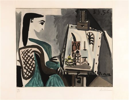 Pablo Picasso 1881 Malaga (SP)-1973 Mougins (FR), d’apres Femme dans...