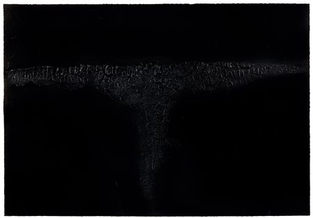 Alberto Burri 1915 Città di Castello (PG)-1995 Nizza Cretto nero F, 1971...