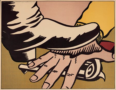 Roy Lichtenstein 1923 New York-1997 New York Foot and hand, 1964 litografia...