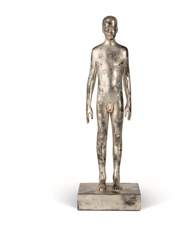 Aron Demetz 1972 Vipiteno Senza titolo, 2010 scultura in legno e foglia...