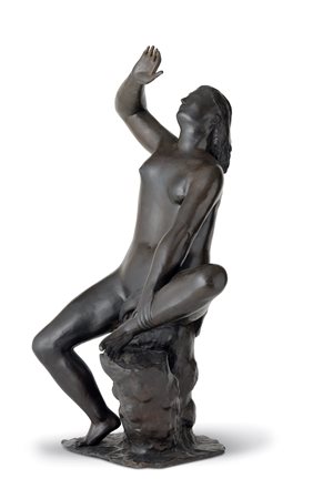 Arturo Martini 1889 Treviso-1947 Milano Susanna scultura in bronzo dal gesso...