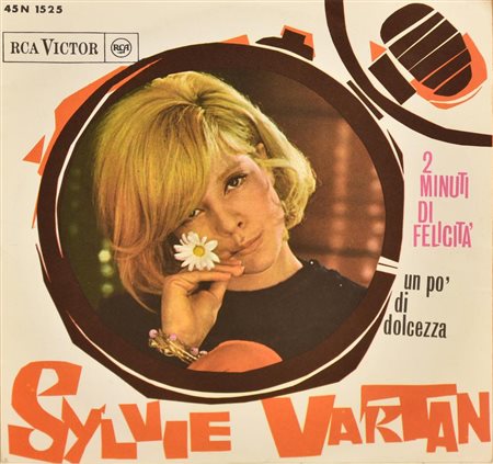 EP 45 GIRI Sylvie Vartan - 2 minuti di felicita' - un po' di dolcezza
