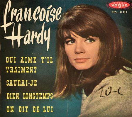 EP 45 GIRI Francoise Hardy - Qui aime-t-il vraiment - Saurai-je - Bien...