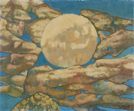 MAYO ANTOINE (1905 - 1990) - LA LUNE MON AMIE, 1964.