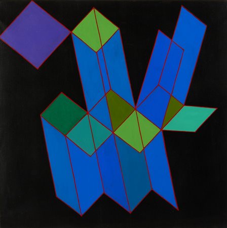 PERILLI ACHILLE (1927 - 2021) - SISTEMA DEL RIMANDO, 1982.