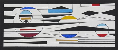 CRIPPA ROBERTO GAETANO (1921 - 1972) - GEOMETRICO, 1951.