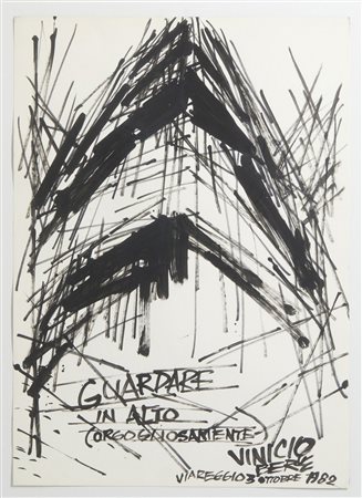 BERTI VINICIO (1921 - 1991) - GUARDARE IN ALTO (ORGOGLIOSAMENTE), 1982.