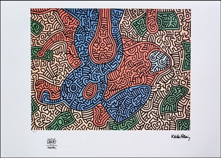 HARING KEITH Pennsylvania 1958 - New York 1990 "Senza titolo"