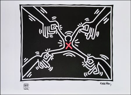 HARING KEITH Pennsylvania 1958 - New York 1990 "Senza titolo"