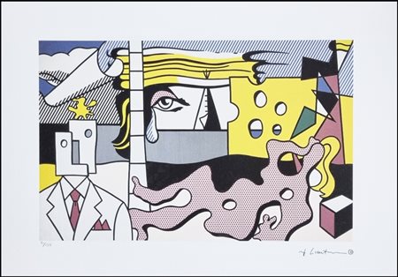 LICHTENSTEIN ROY New York 1923 - 1997 "Senza titolo"