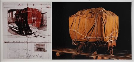 CHRISTO JAVACEV Bulgaria 1935 - New York 2020 "Package on a Hunt"