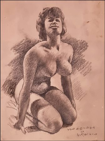 CELADA DA VIRGILIO UGO Borgo Virgilio 1895 - Varese 1995 "Nudo"