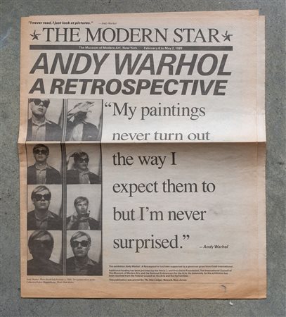 The Modern Star. Andy Warhol. A Retrospective